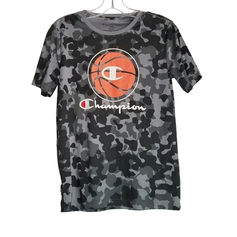 ❤️2/$12 Champion Athleticwear T-shirt Basketball Shorts 2 Pc Bundle - Kids